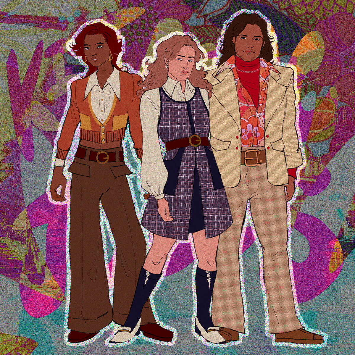 character design for original graphic novel concept